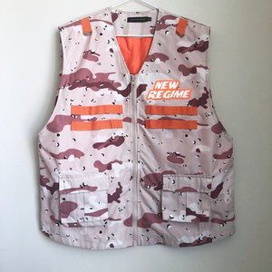 New Regime Sleeveless Camo Vest
